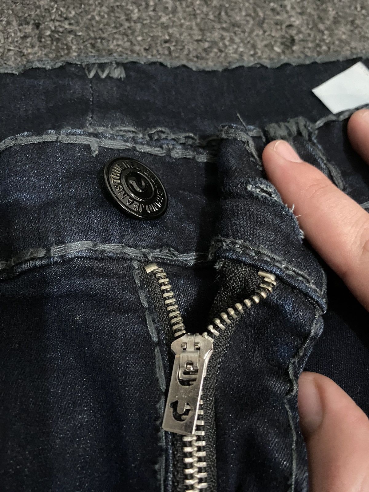 True Religion Y2K Navy True Religion Geno Relaxed Slim Size US 40 / EU 56 - 5 Thumbnail