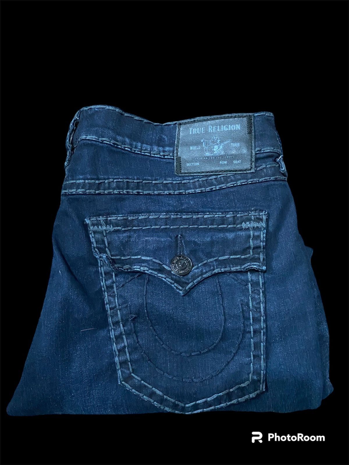 True Religion Y2K Navy True Religion Geno Relaxed Slim Size US 40 / EU 56 - 1 Thumbnail