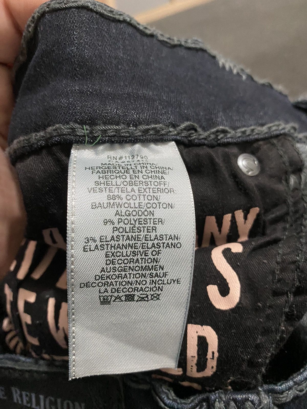 True Religion Y2K Navy True Religion Geno Relaxed Slim Size US 40 / EU 56 - 15 Thumbnail