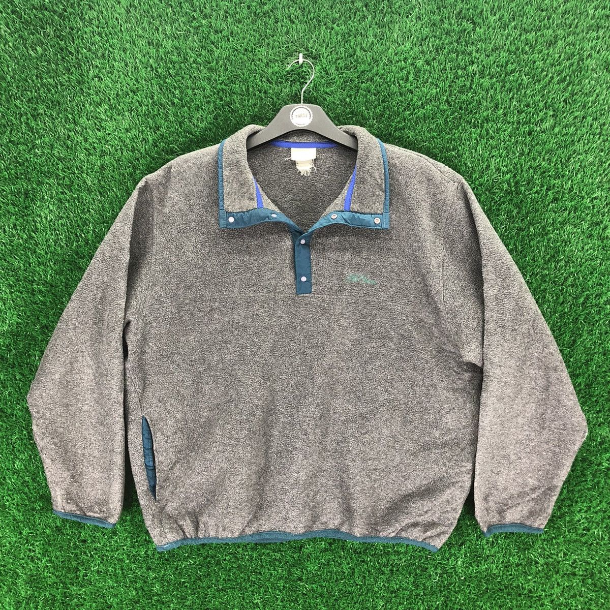 L.L. Bean Vintage 80's LL Bean Fleece Sweater Jacket Pullover Size US XXL / EU 58 / 5 - 1 Thumbnail