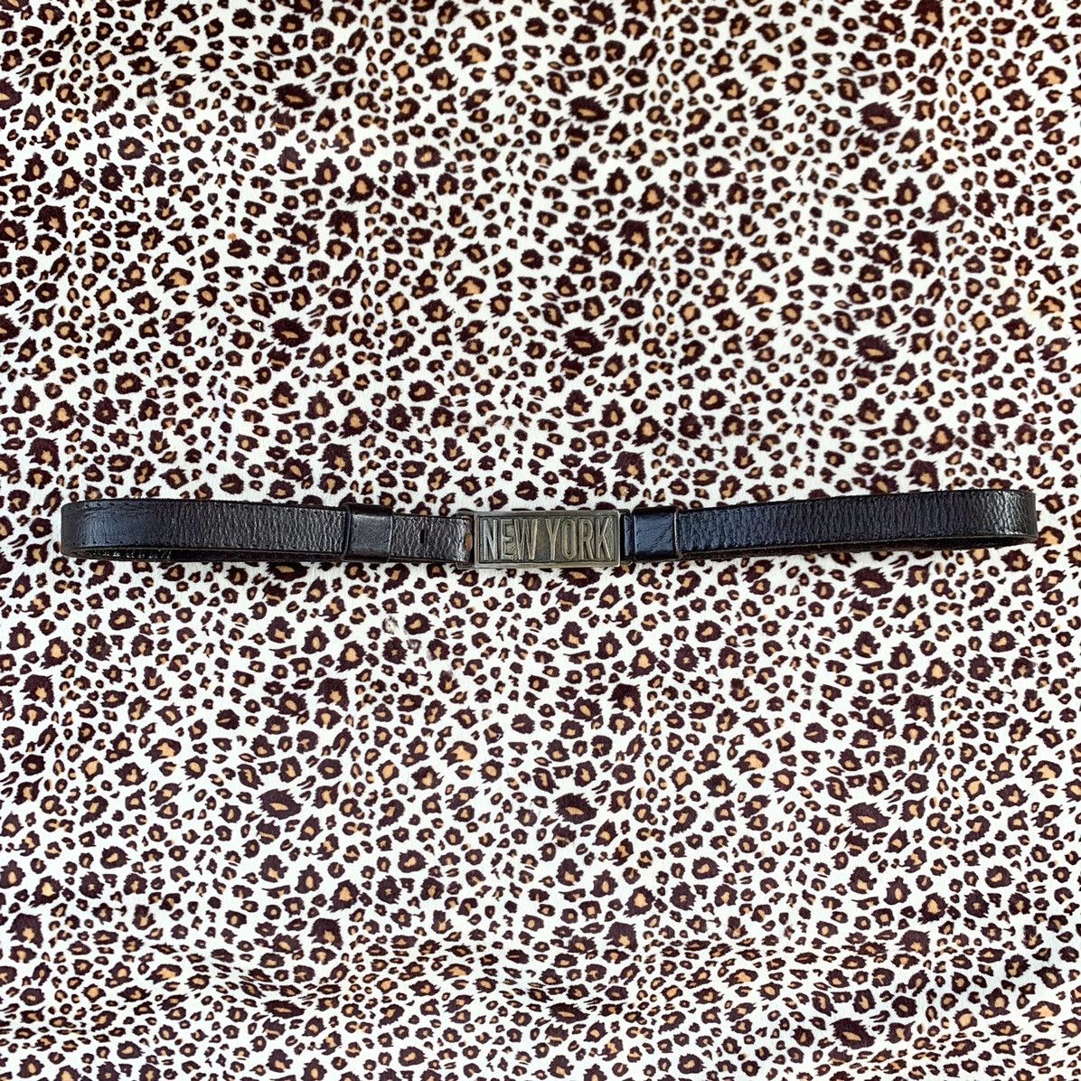 Golden Goose Golden Goose Belt Head New York Golden Goose Size 34 - 5 Thumbnail