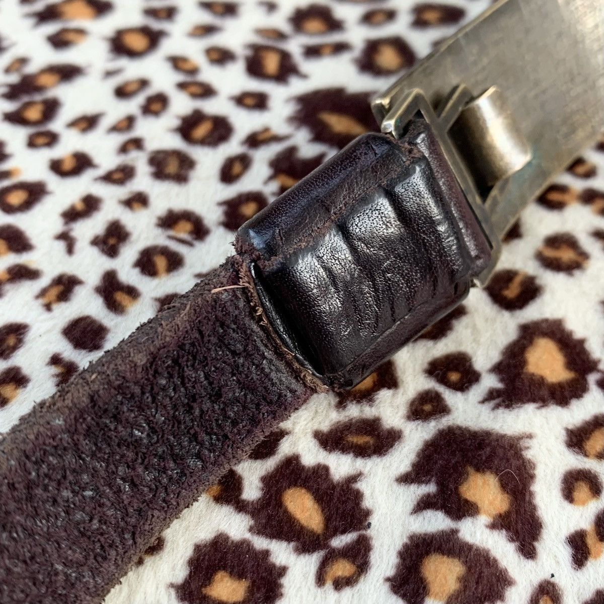 Golden Goose Golden Goose Belt Head New York Golden Goose Size 34 - 16 Thumbnail