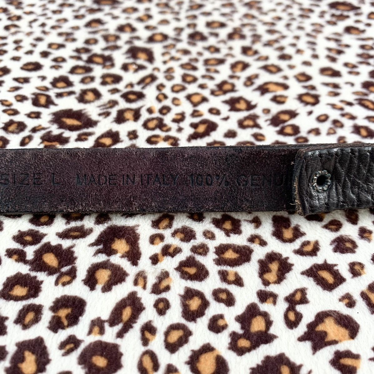 Golden Goose Golden Goose Belt Head New York Golden Goose Size 34 - 19 Thumbnail