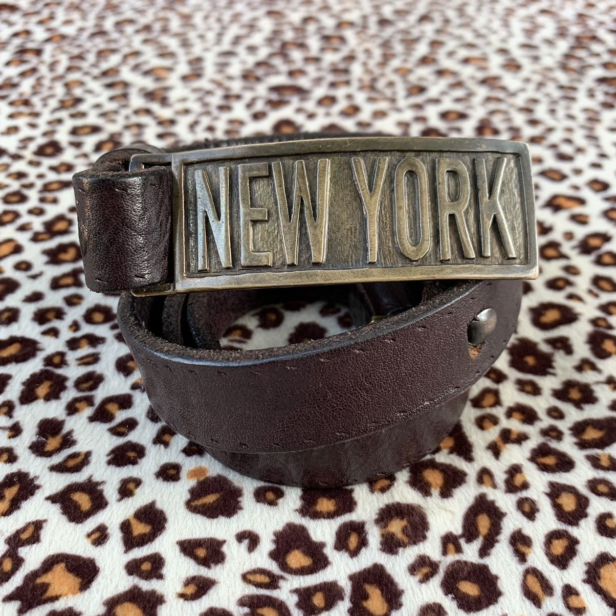 Golden Goose Golden Goose Belt Head New York Golden Goose Size 34 - 2 Thumbnail