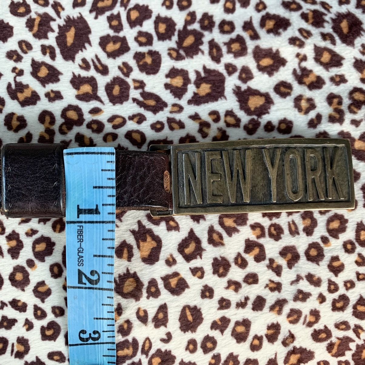 Golden Goose Golden Goose Belt Head New York Golden Goose Size 34 - 7 Thumbnail