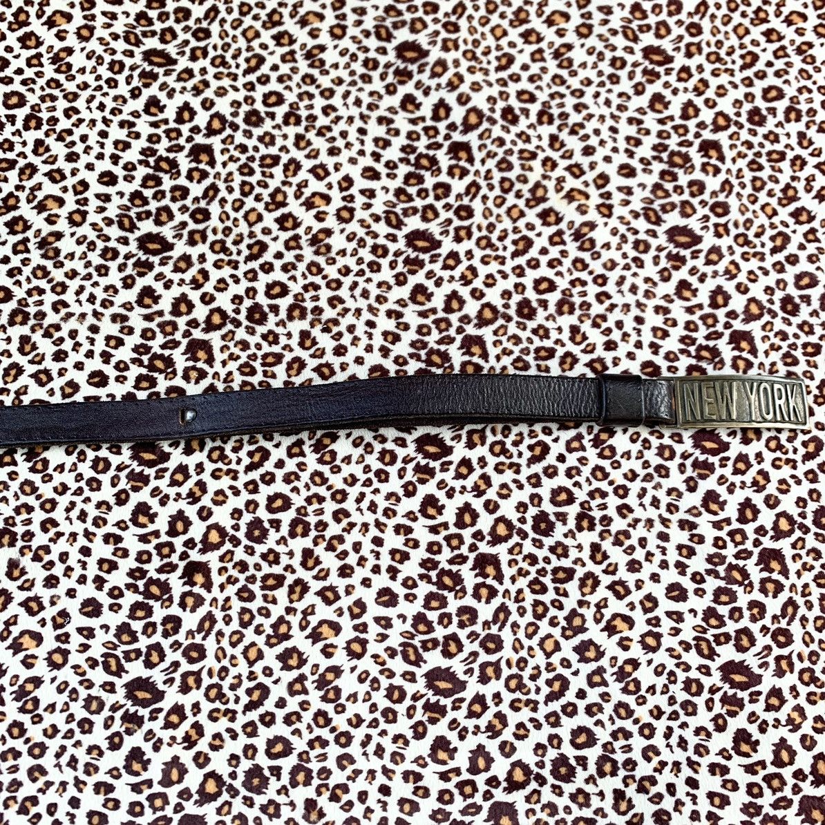 Golden Goose Golden Goose Belt Head New York Golden Goose Size 34 - 8 Thumbnail