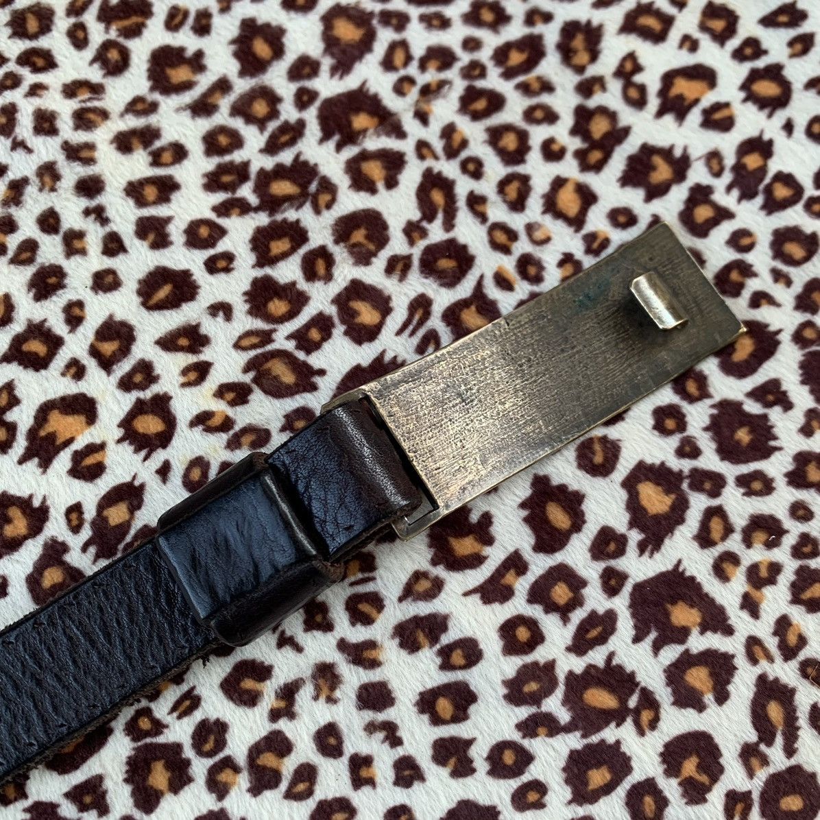 Golden Goose Golden Goose Belt Head New York Golden Goose Size 34 - 14 Thumbnail