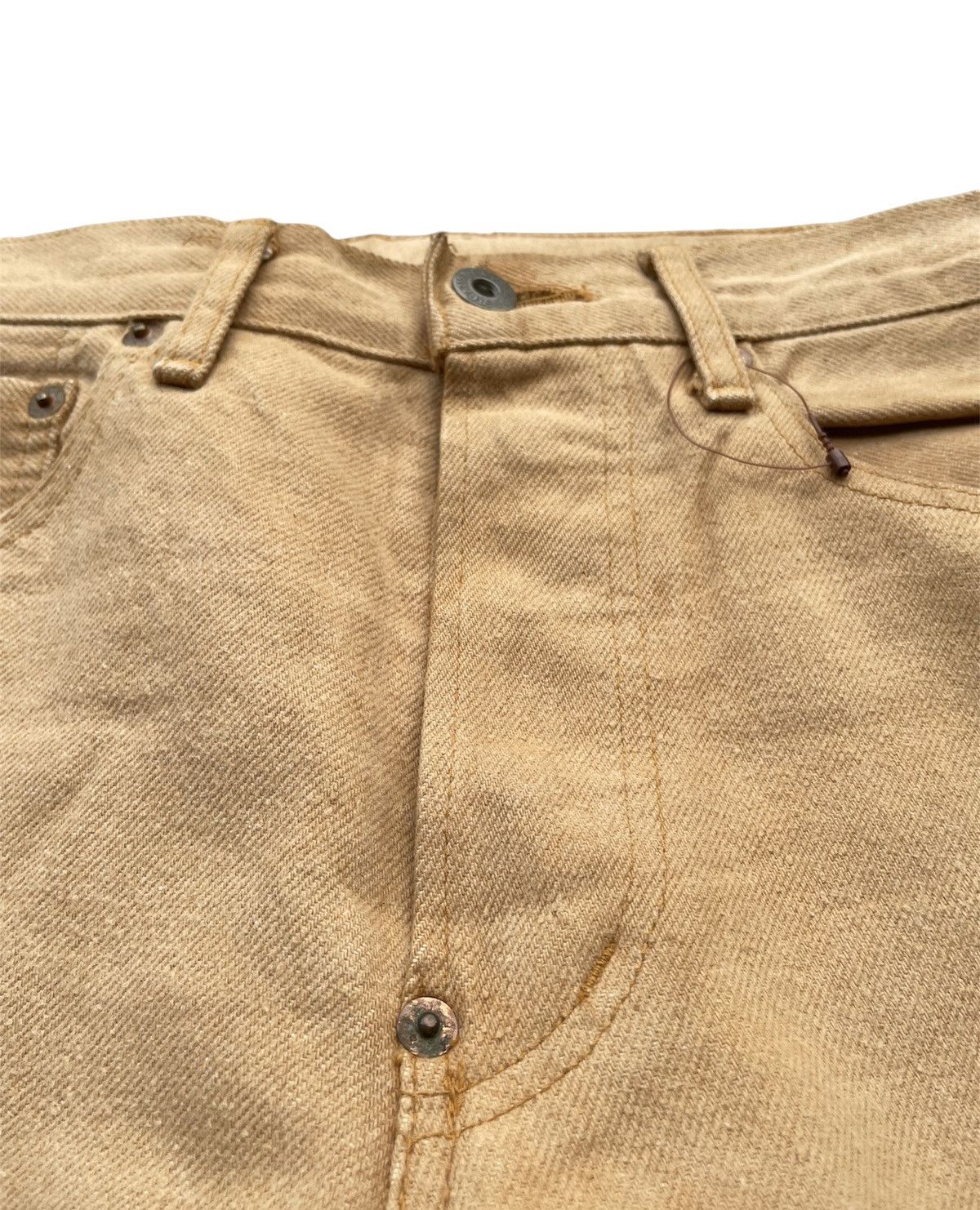 Levi's × Vintage Vintage Levis 701 E 1992 White Tab Denim Size US 29 - 9 Thumbnail