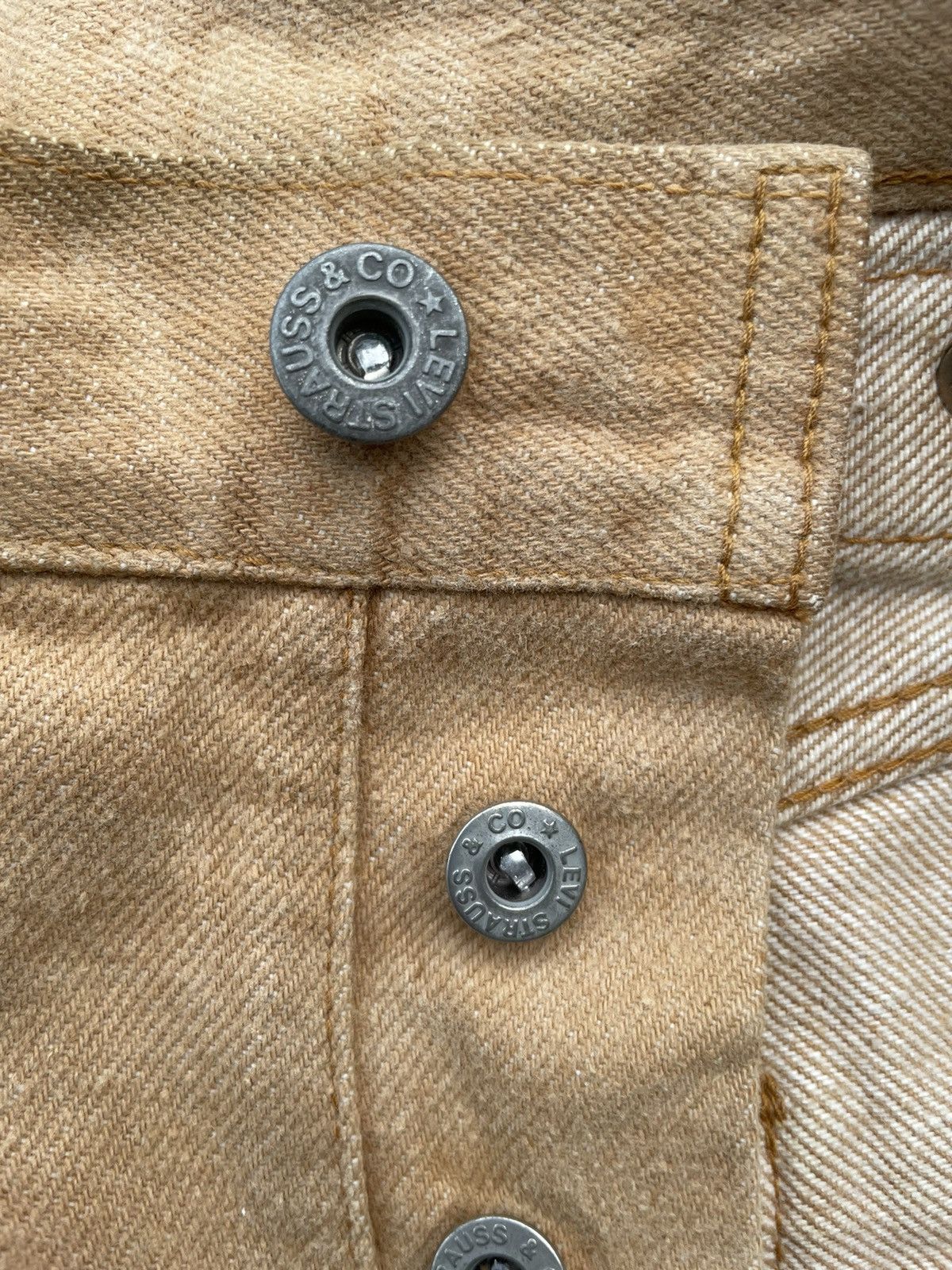 Levi's × Vintage Vintage Levis 701 E 1992 White Tab Denim Size US 29 - 24 Thumbnail