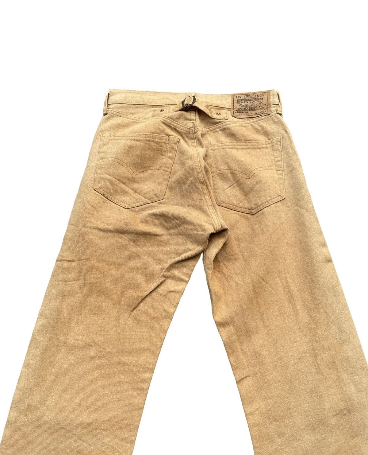 Levi's × Vintage Vintage Levis 701 E 1992 White Tab Denim Size US 29 - 12 Thumbnail