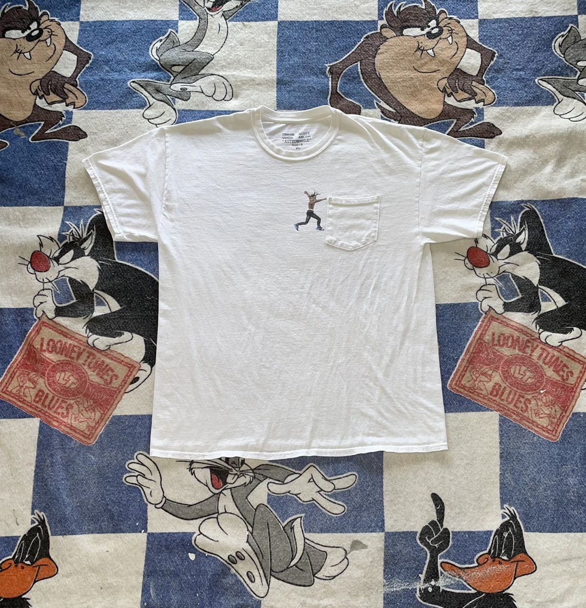 Travis Scott × Virgil Abloh Travis Scott Virgil astroworld tee Size US XL / EU 56 / 4 - 1 Thumbnail