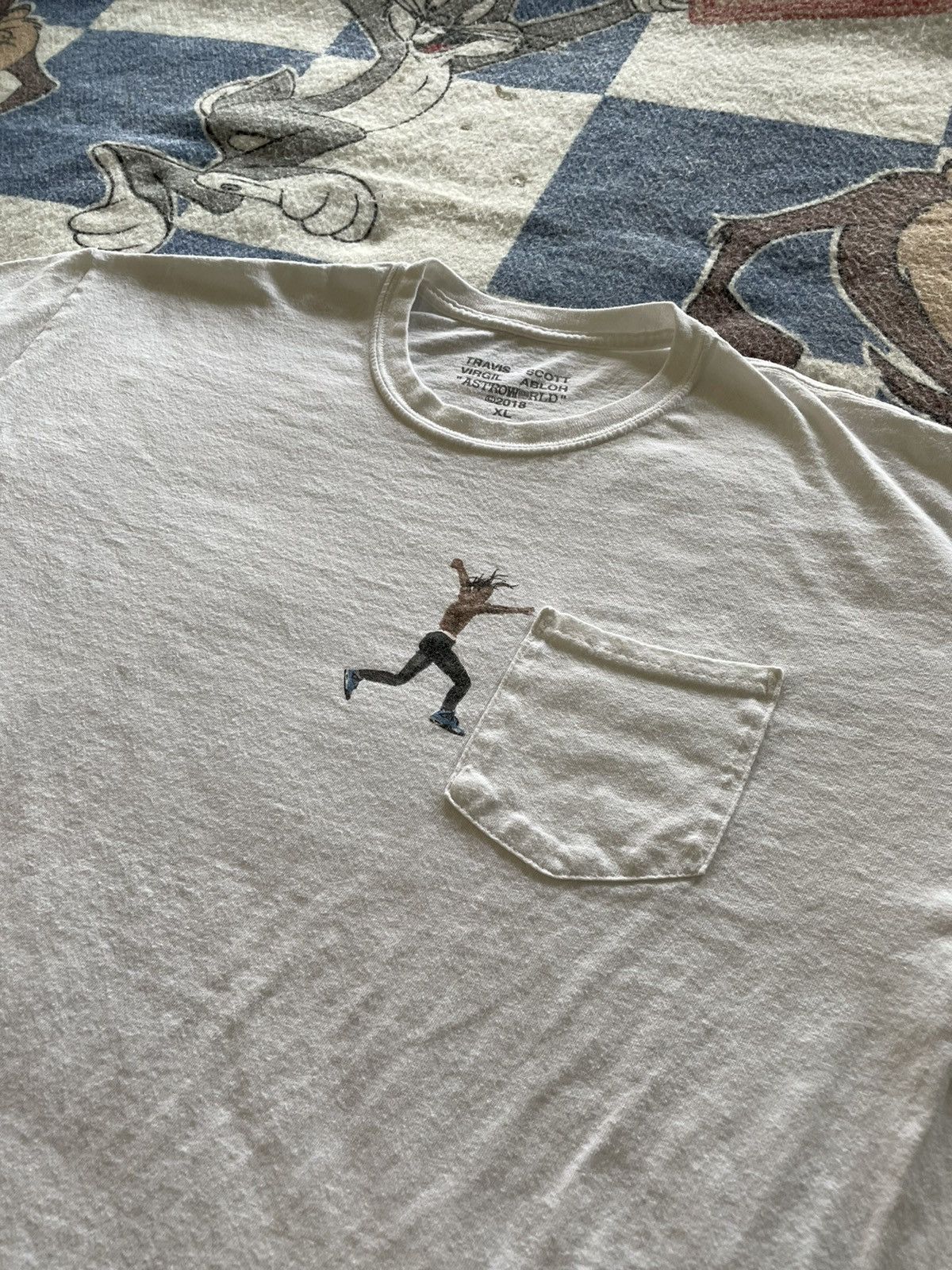 Travis Scott × Virgil Abloh Travis Scott Virgil astroworld tee Size US XL / EU 56 / 4 - 2 Thumbnail