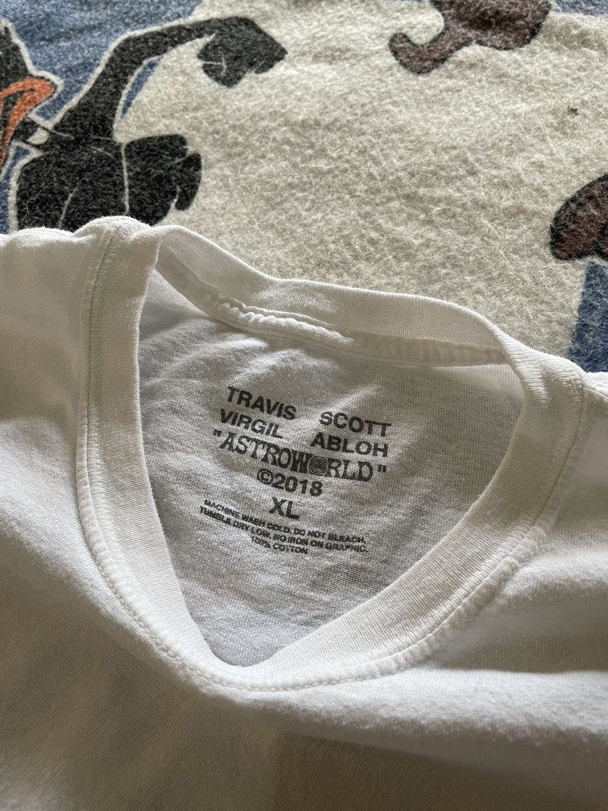 Travis Scott × Virgil Abloh Travis Scott Virgil astroworld tee Size US XL / EU 56 / 4 - 5 Thumbnail