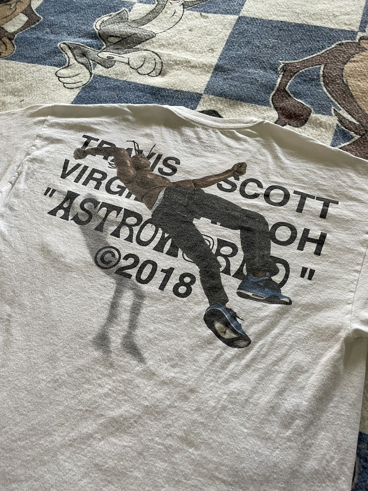 Travis Scott × Virgil Abloh Travis Scott Virgil astroworld tee Size US XL / EU 56 / 4 - 4 Thumbnail