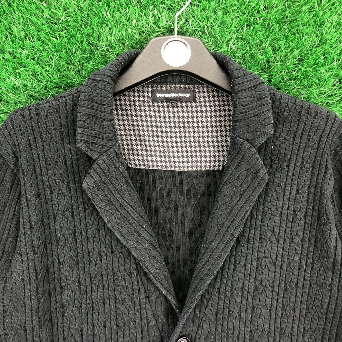 Japanese Brand Semantic Design Japanese Brand Cable Knit Cardigan Size M / US 6-8 / IT 42-44 - 7 Thumbnail