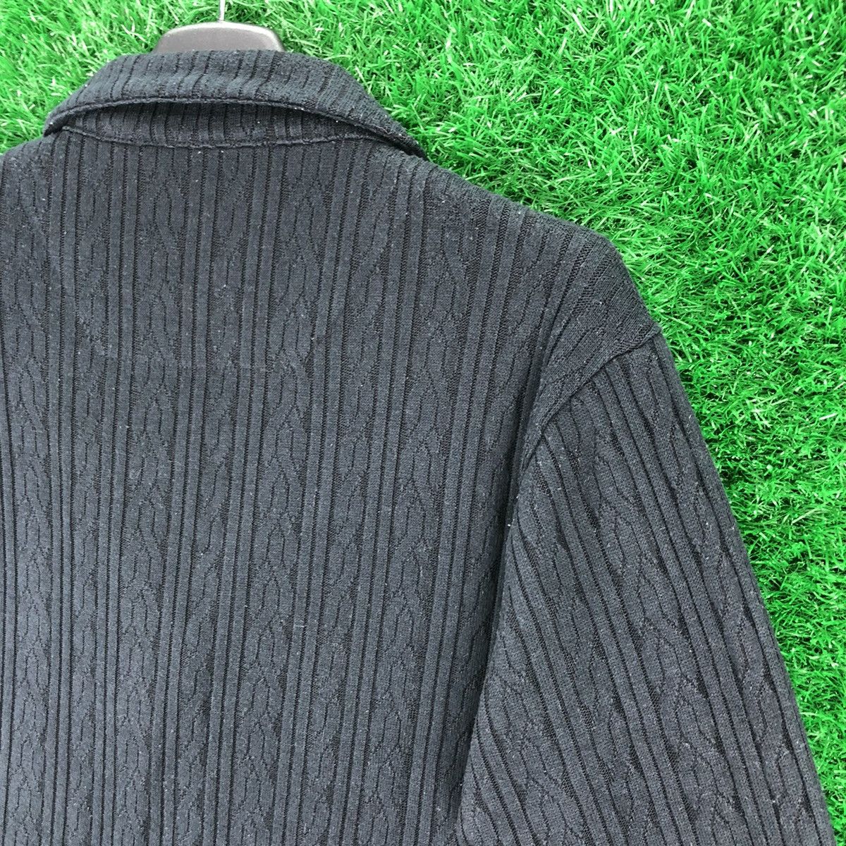 Japanese Brand Semantic Design Japanese Brand Cable Knit Cardigan Size M / US 6-8 / IT 42-44 - 5 Thumbnail