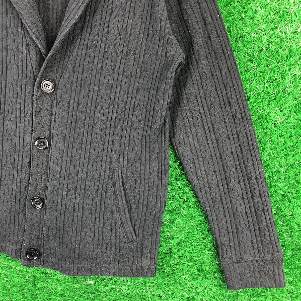 Japanese Brand Semantic Design Japanese Brand Cable Knit Cardigan Size M / US 6-8 / IT 42-44 - 3 Thumbnail