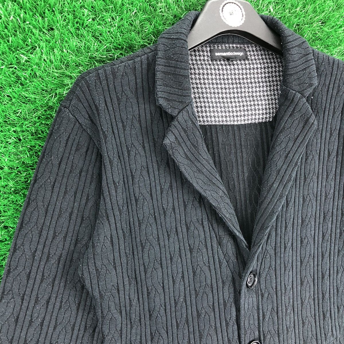 Japanese Brand Semantic Design Japanese Brand Cable Knit Cardigan Size M / US 6-8 / IT 42-44 - 2 Thumbnail