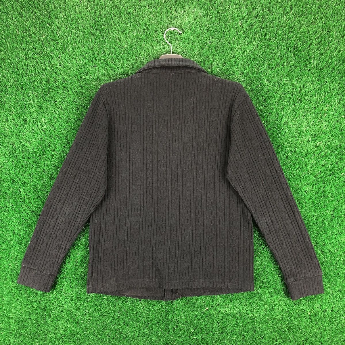 Japanese Brand Semantic Design Japanese Brand Cable Knit Cardigan Size M / US 6-8 / IT 42-44 - 4 Thumbnail