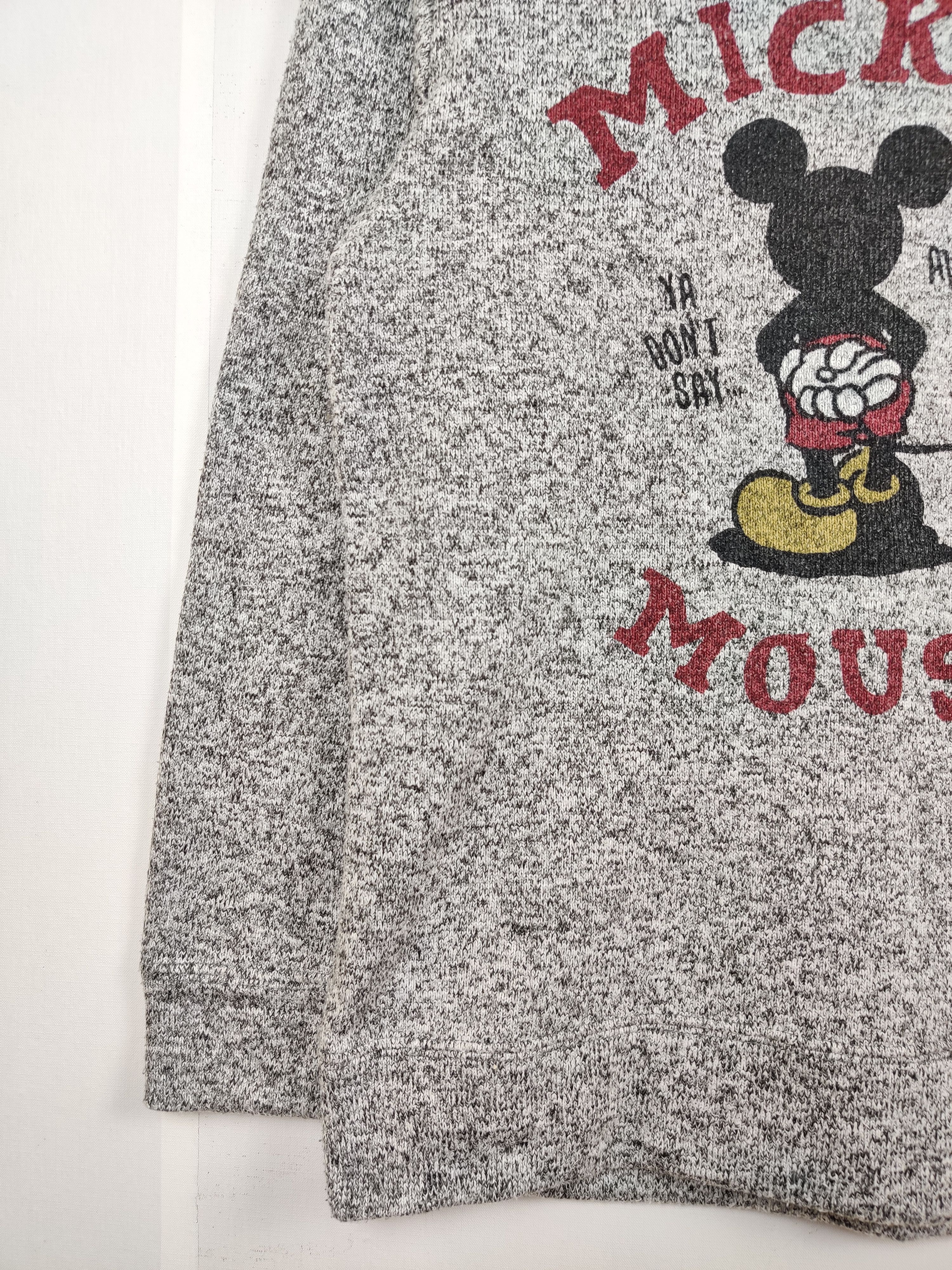 Disney Vintage Disney Mickey Mouse Crewneck Sweatshirt Size US L / EU 52-54 / 3 - 3 Thumbnail