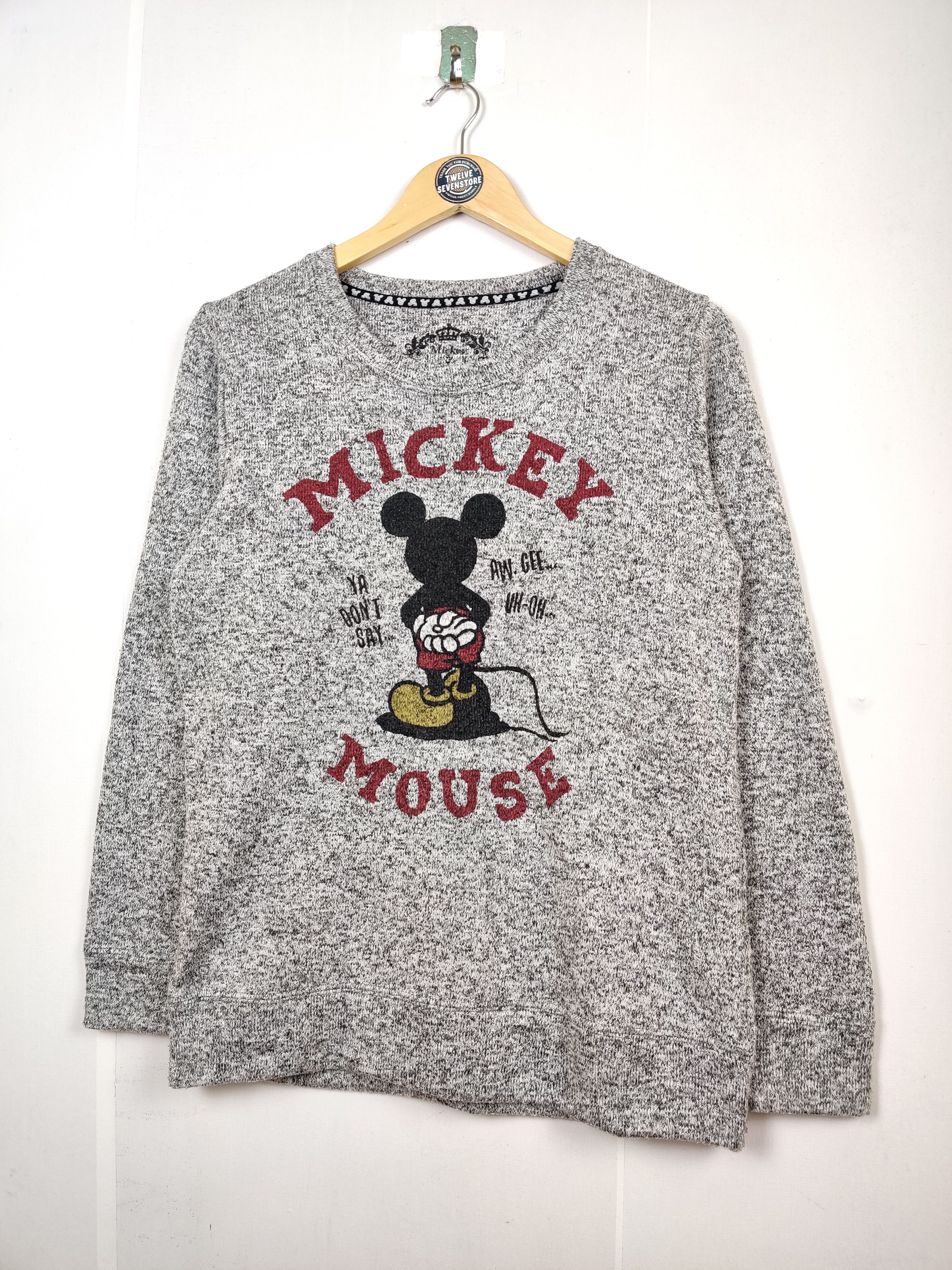 Disney Vintage Disney Mickey Mouse Crewneck Sweatshirt Size US L / EU 52-54 / 3 - 2 Thumbnail