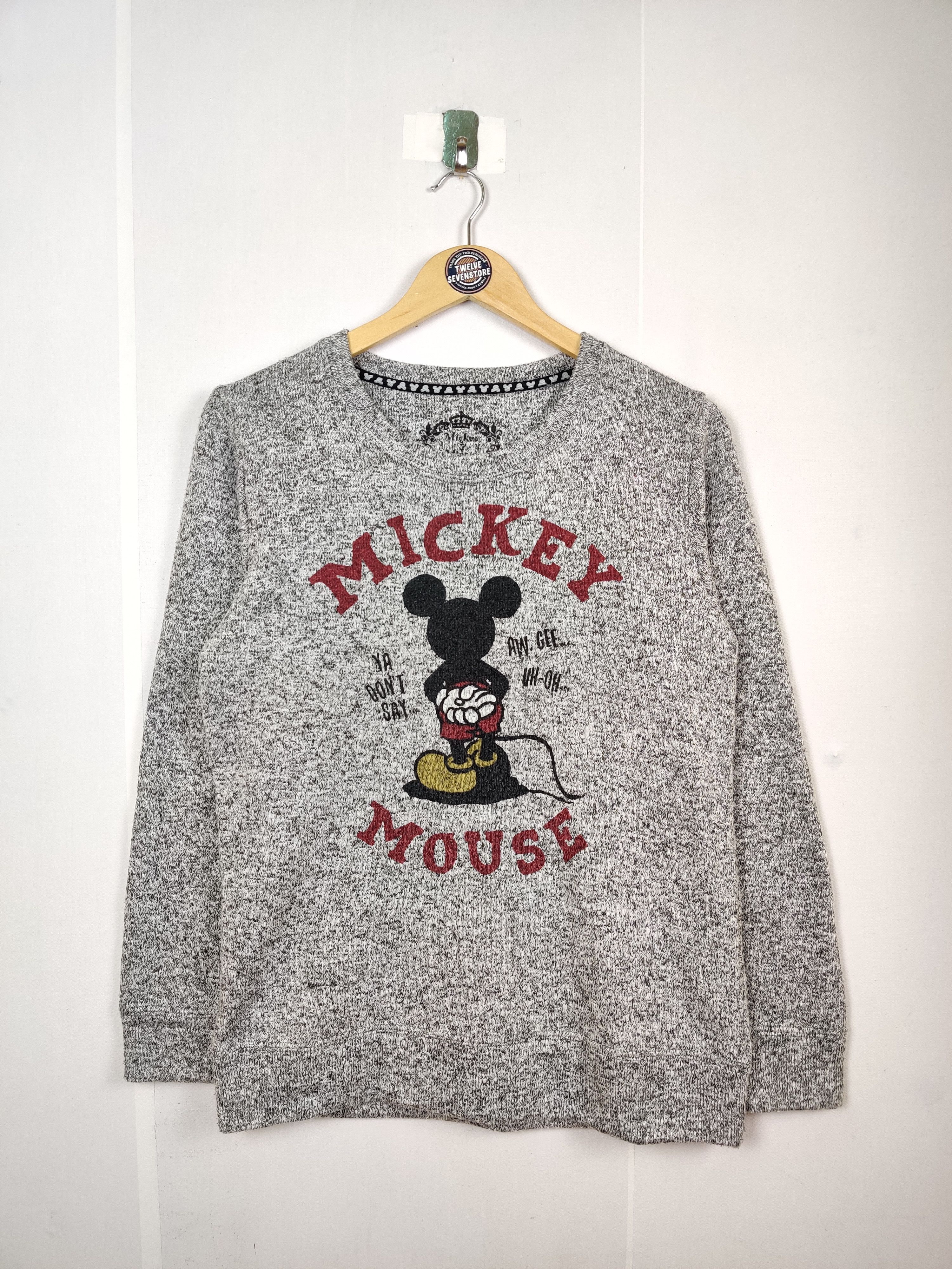 Disney Vintage Disney Mickey Mouse Crewneck Sweatshirt Size US L / EU 52-54 / 3 - 1 Thumbnail