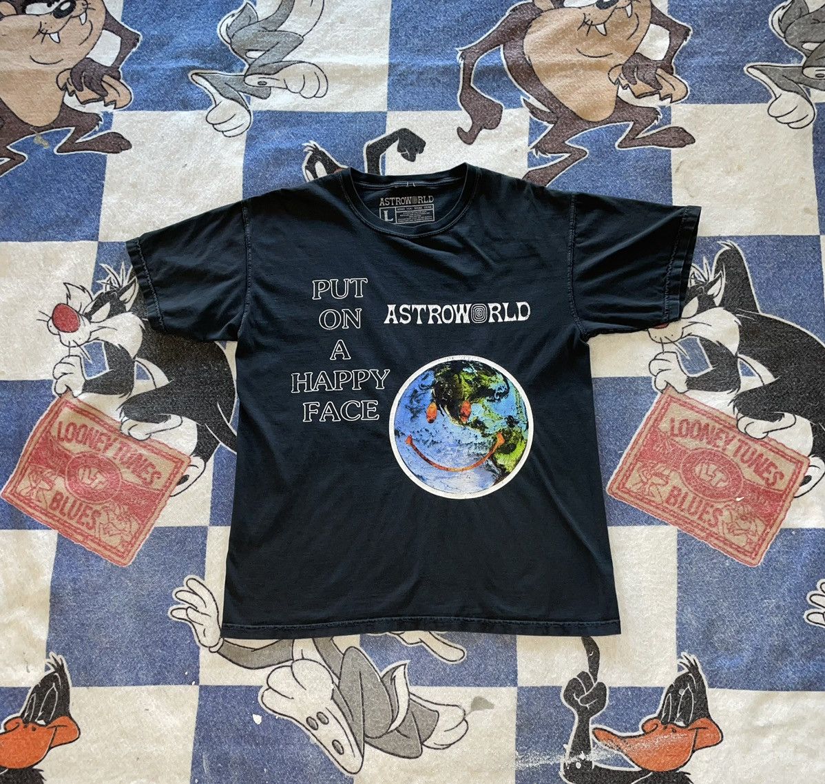 Travis Scott Travis Scott astroworld tee Size US L / EU 52-54 / 3 - 1 Thumbnail
