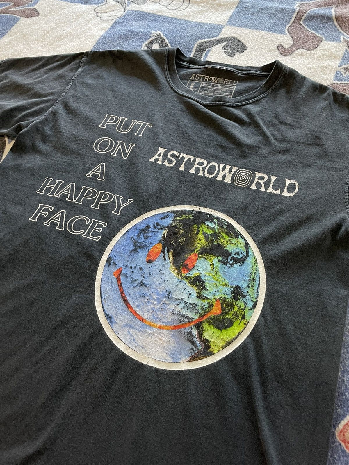 Travis Scott Travis Scott astroworld tee Size US L / EU 52-54 / 3 - 2 Thumbnail