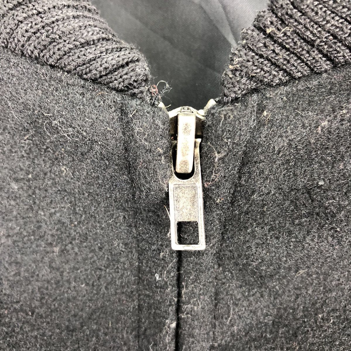 Japanese Brand Vintage Wool Jacket Zipper Bomber Style by maisongilfy Size US S / EU 44-46 / 1 - 10 Thumbnail