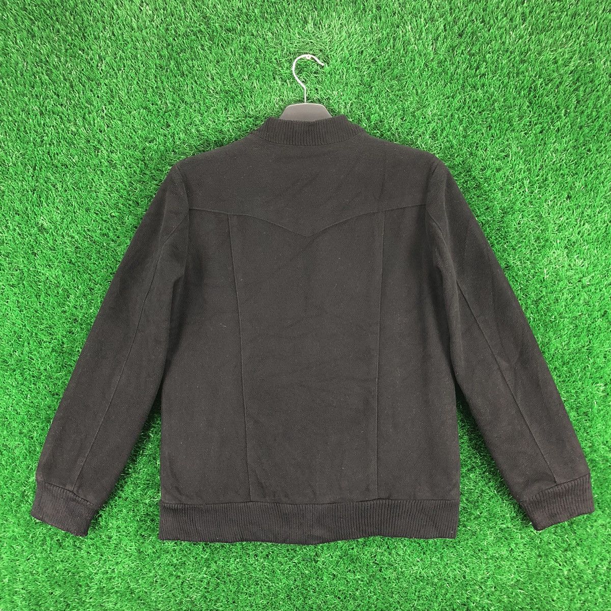 Japanese Brand Vintage Wool Jacket Zipper Bomber Style by maisongilfy Size US S / EU 44-46 / 1 - 4 Thumbnail