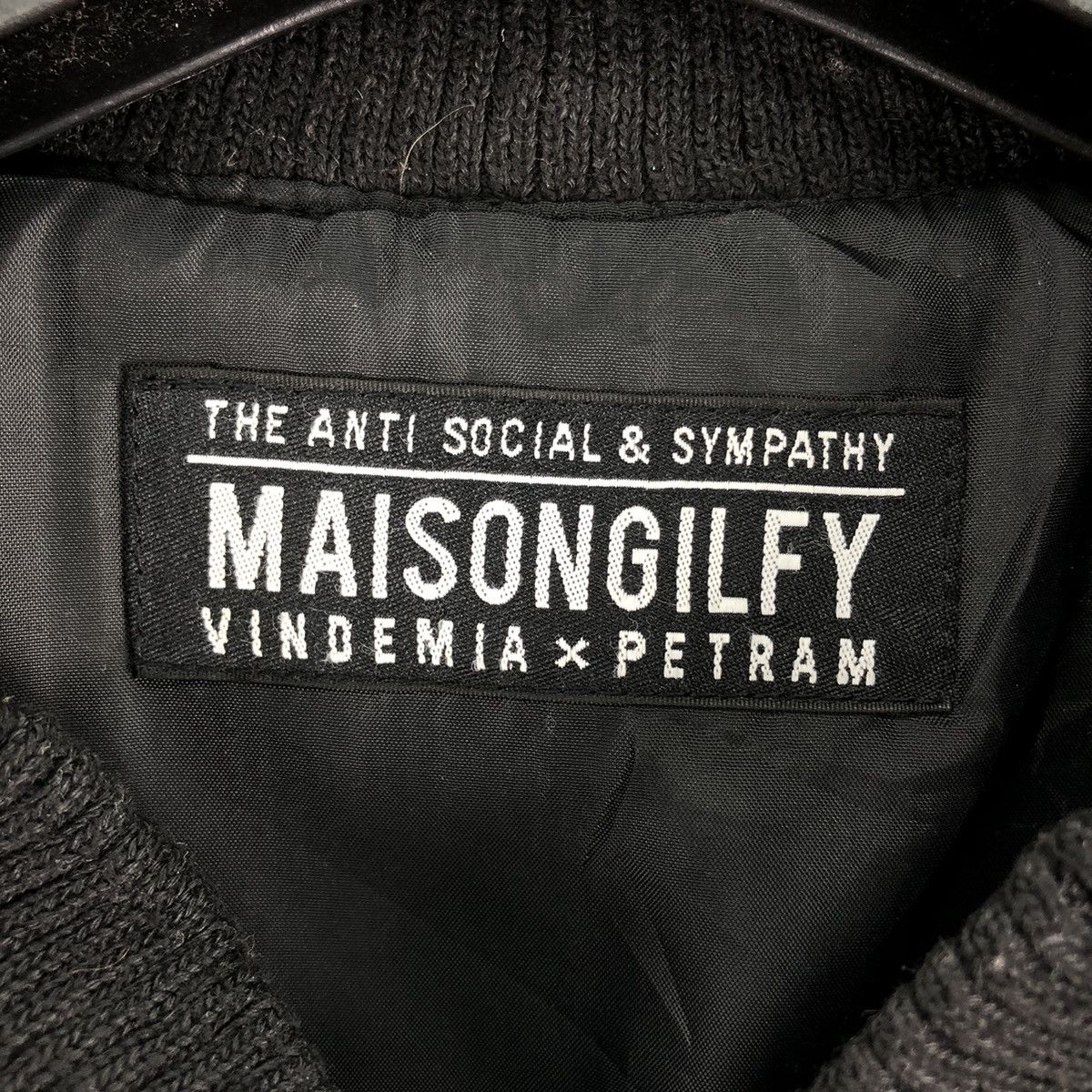 Japanese Brand Vintage Wool Jacket Zipper Bomber Style by maisongilfy Size US S / EU 44-46 / 1 - 12 Thumbnail