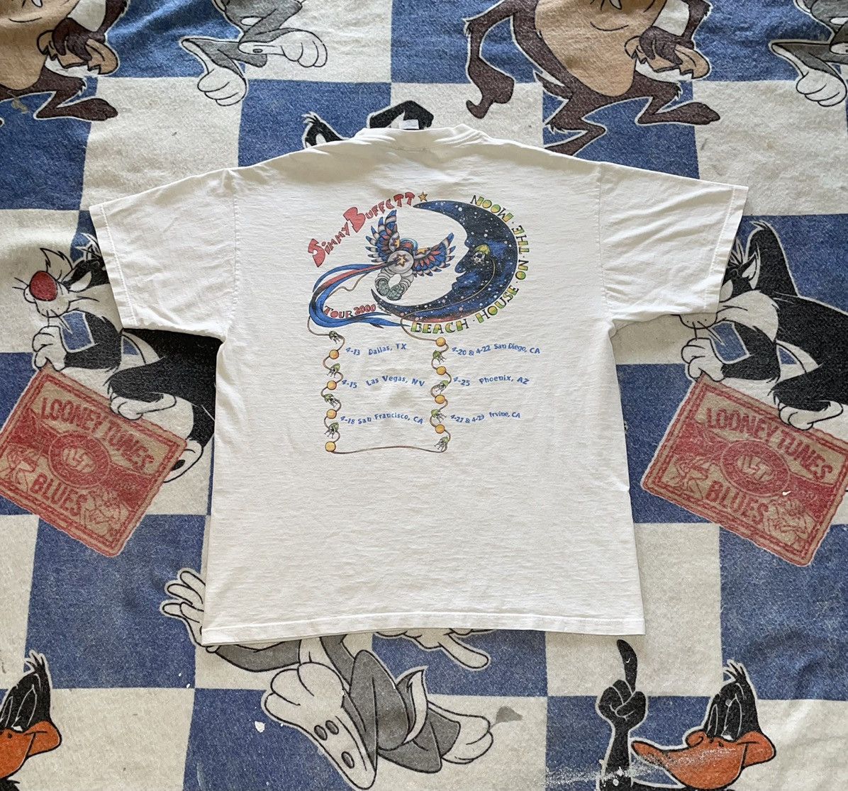 Band Tees Vintage jimmy buffet tour tee Size US XL / EU 56 / 4 - 3 Thumbnail