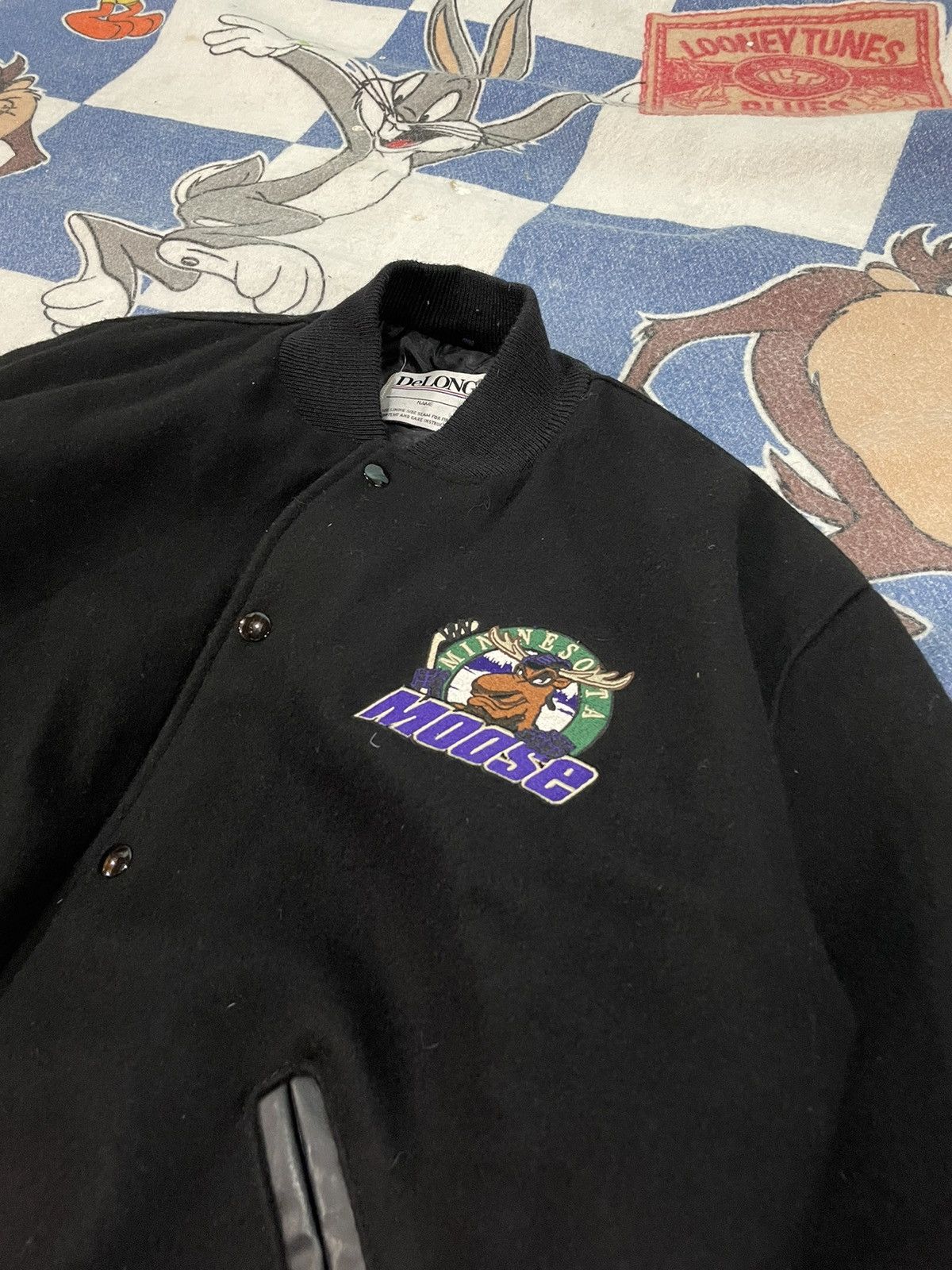 NHL Vintage Minnesota moose jacket Size US L / EU 52-54 / 3 - 2 Thumbnail