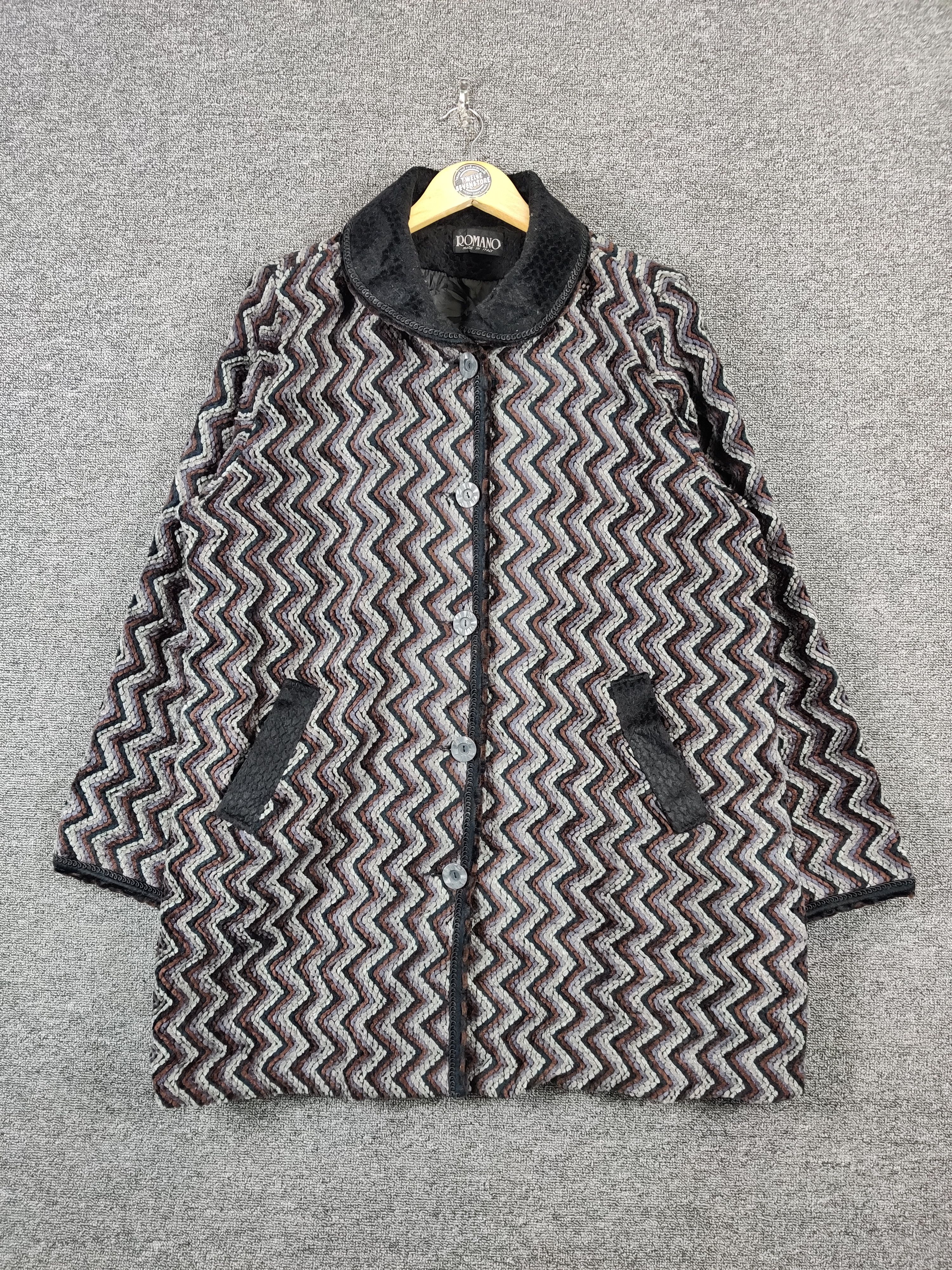 Japanese Brand Vintage Romano Coat Jacket Nice Design Size US XXL / EU 58 / 5 - 1 Thumbnail