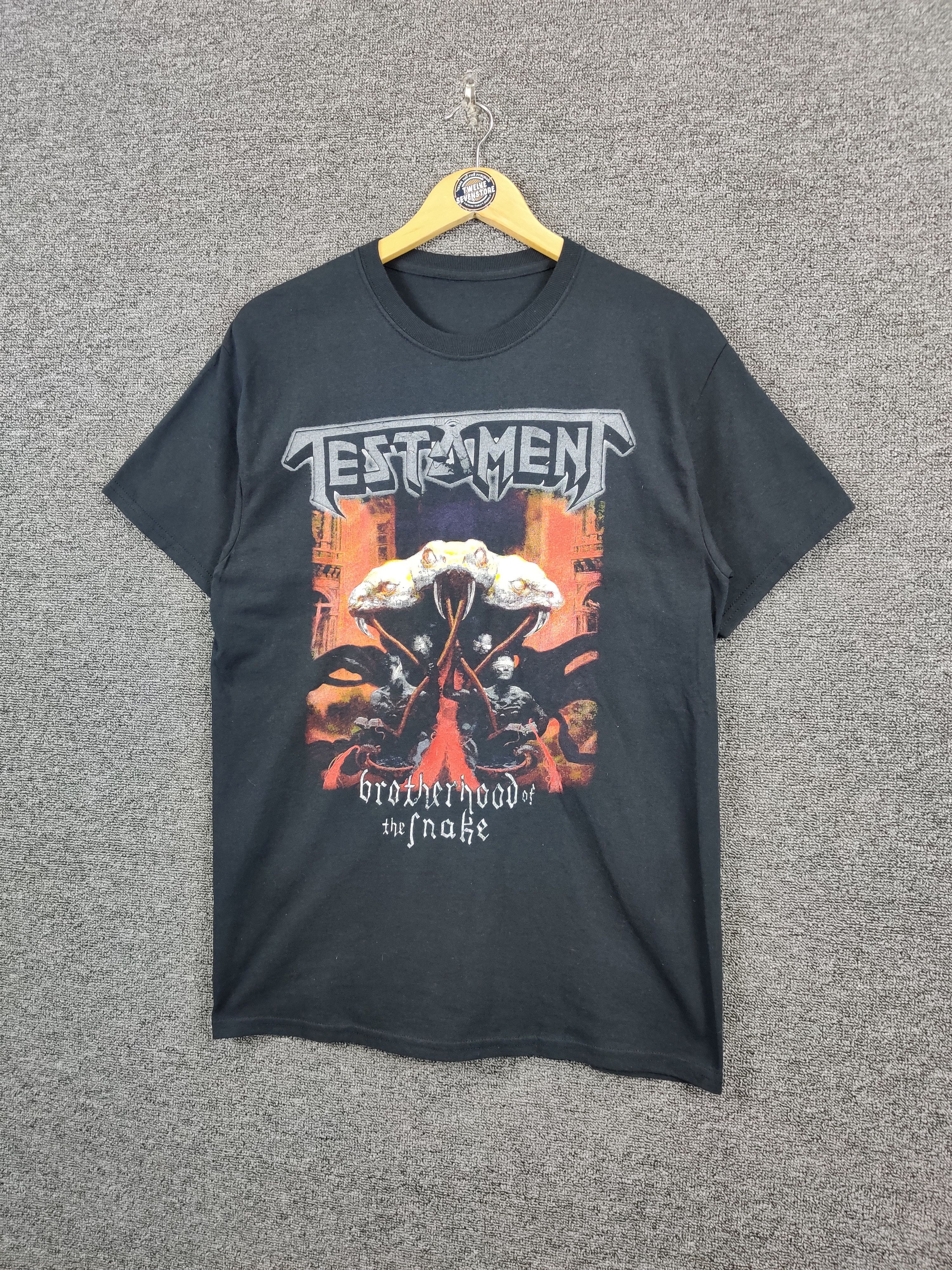 Band Tees Vintage Testament Brotherhood Of The Snake Tee Tshirt Size US M / EU 48-50 / 2 - 2 Thumbnail