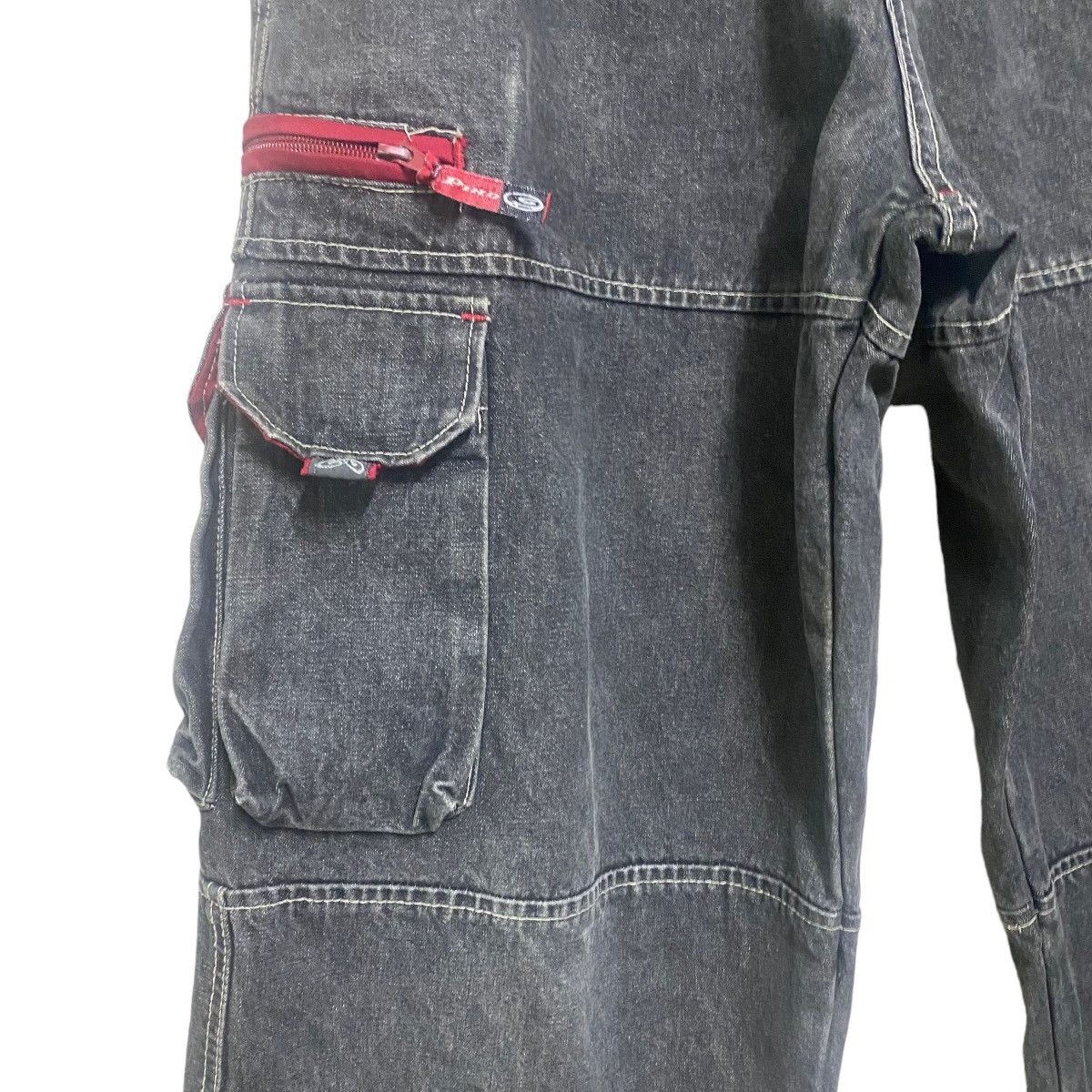 Vintage Vintage Piko Denim Cargo Baggy Pants Size US 28 / EU 44 - 8 Thumbnail