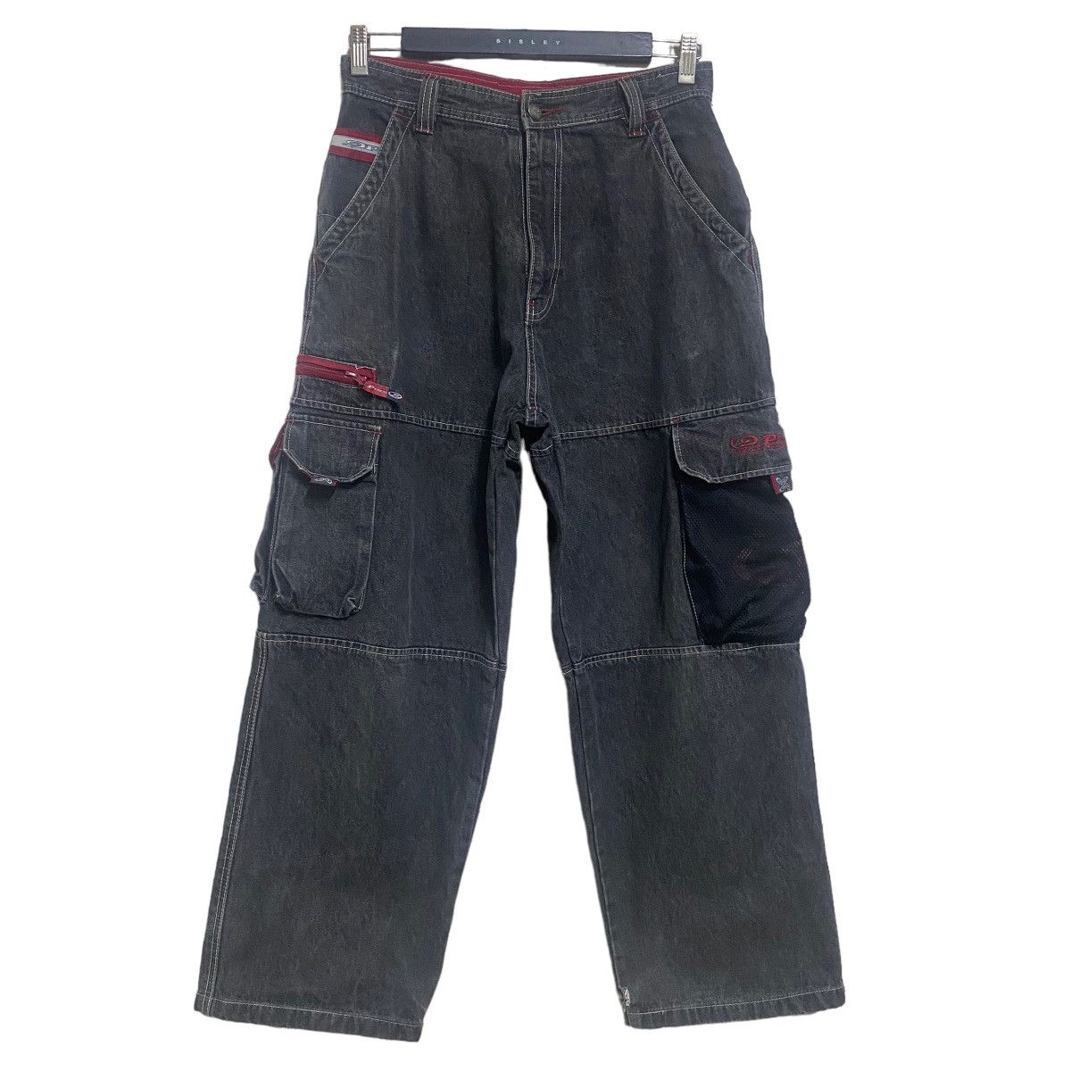 Vintage Vintage Piko Denim Cargo Baggy Pants Size US 28 / EU 44 - 2 Thumbnail