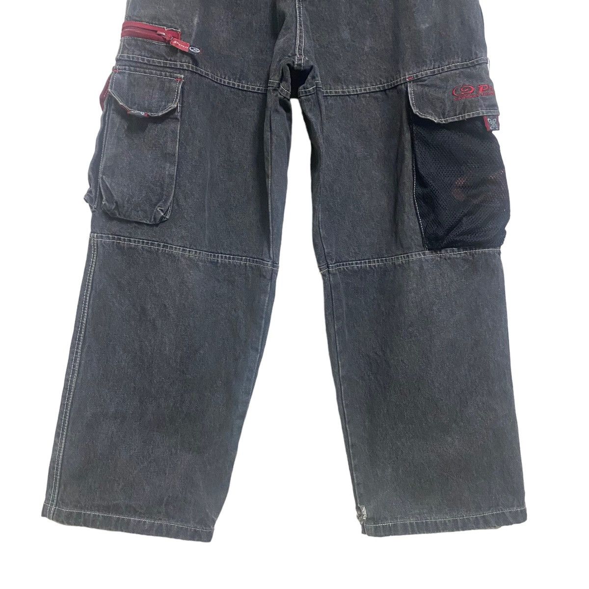 Vintage Vintage Piko Denim Cargo Baggy Pants Size US 28 / EU 44 - 9 Thumbnail