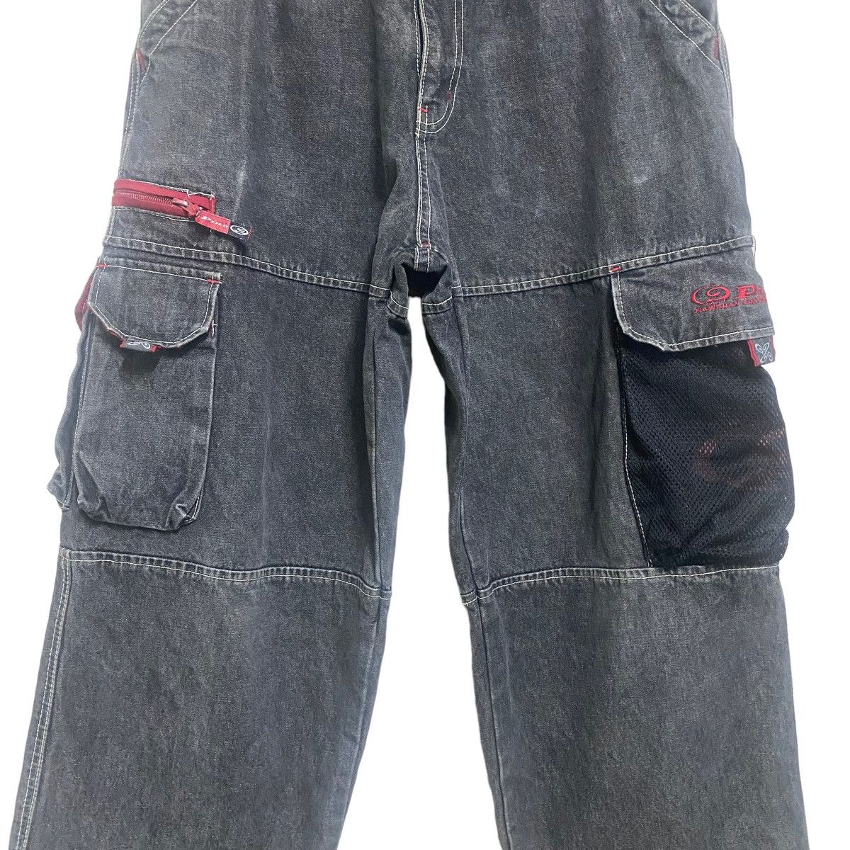 Vintage Vintage Piko Denim Cargo Baggy Pants Size US 28 / EU 44 - 6 Thumbnail