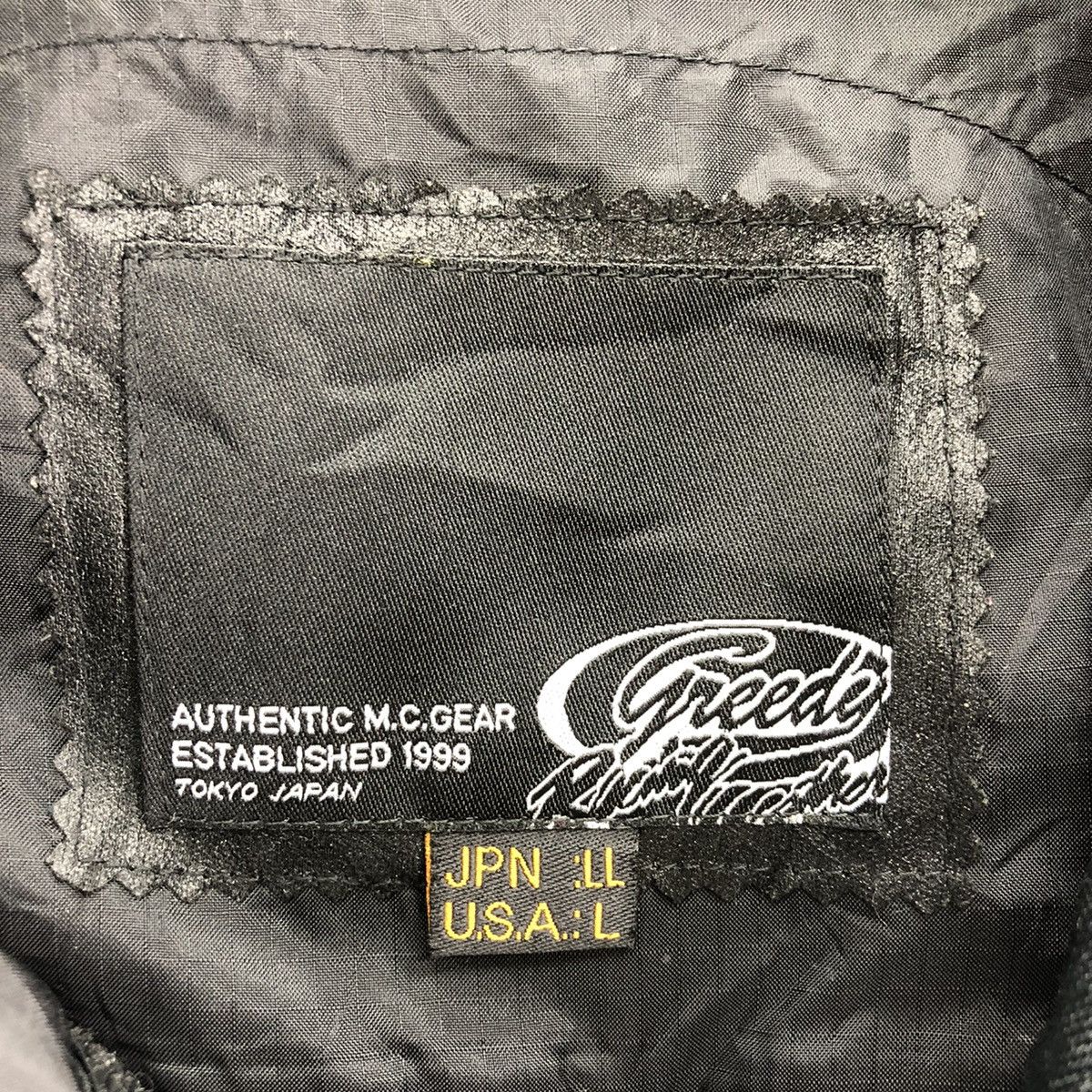 Greedy Genius Vintage Greedy Racing Motocycle Jacket Embroidered Size US XXL / EU 58 / 5 - 17 Thumbnail