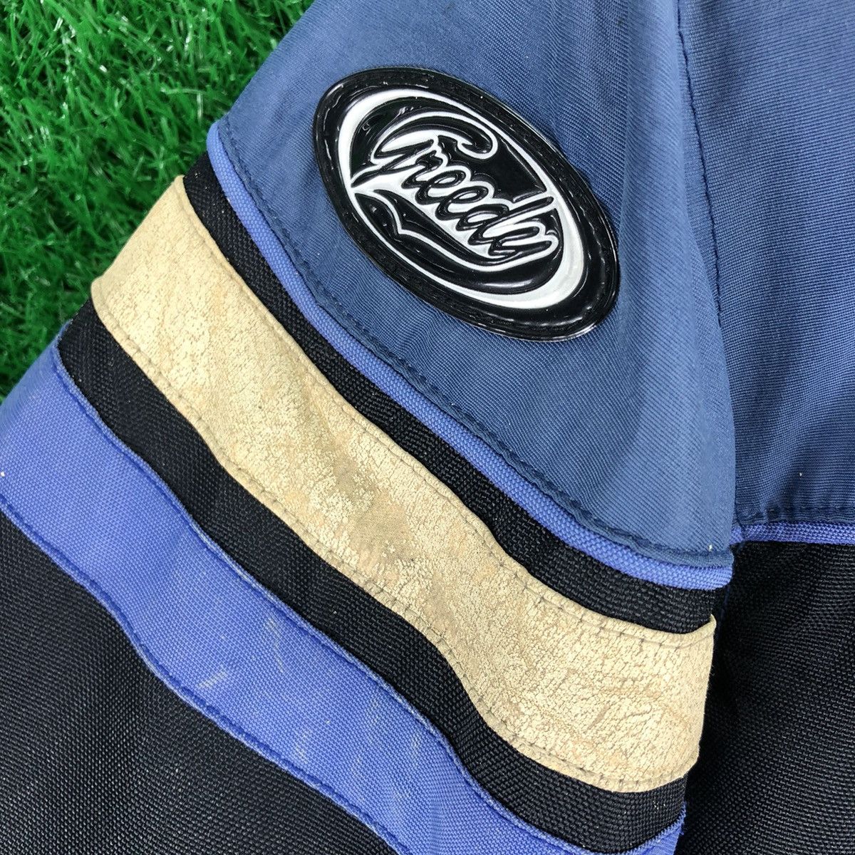 Greedy Genius Vintage Greedy Racing Motocycle Jacket Embroidered Size US XXL / EU 58 / 5 - 10 Thumbnail
