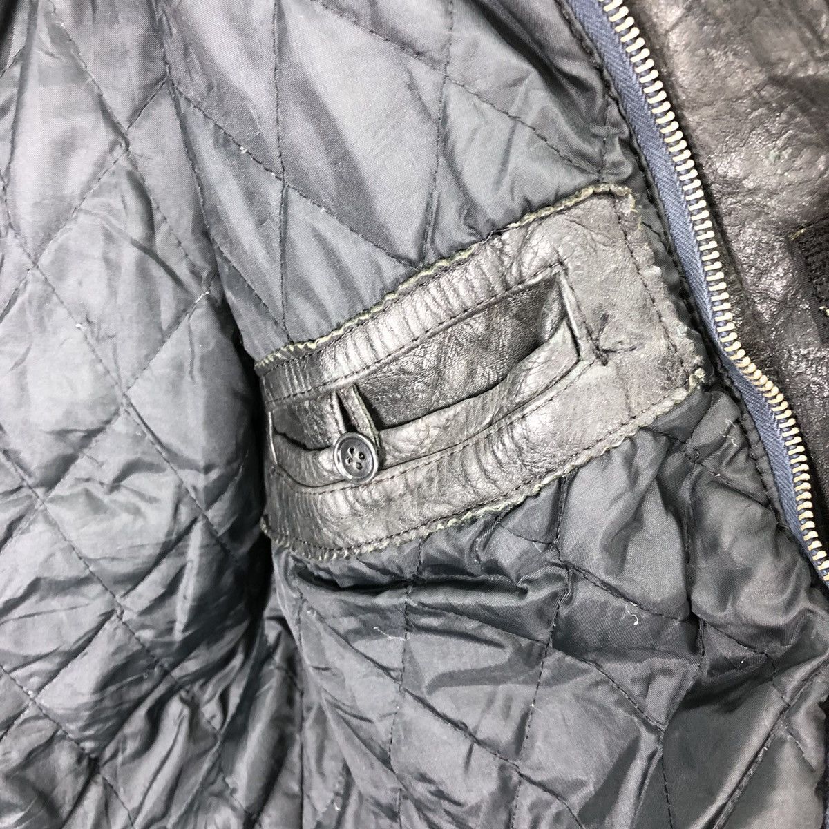 Splendid Vintage 80's Leather Jacket Iconic US Navy A2 Flight Jacket Size US M / EU 48-50 / 2 - 22 Thumbnail
