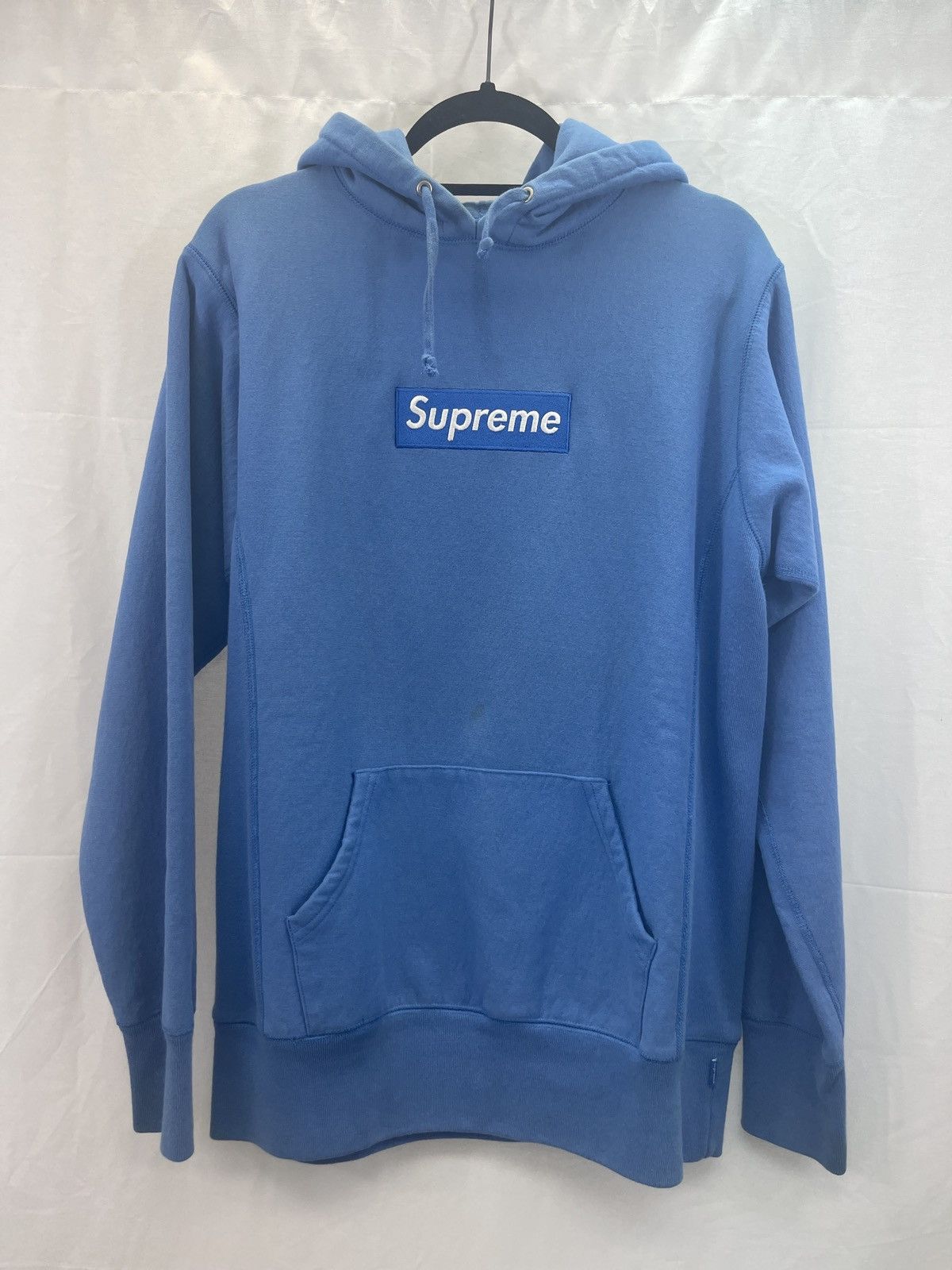 Supreme SUPREME BABY BLUE BOX LOGO HOODIE 2004 Grailed