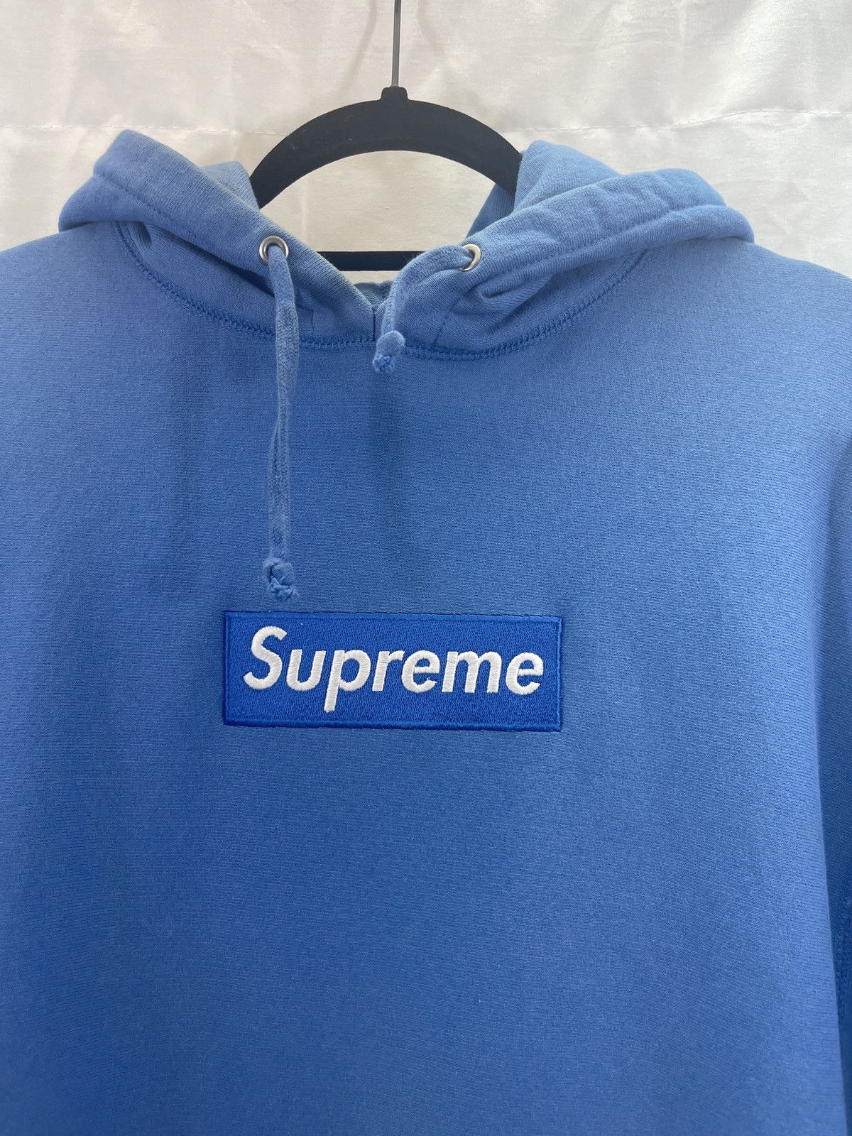 Supreme SUPREME BABY BLUE BOX LOGO HOODIE 2004 Grailed