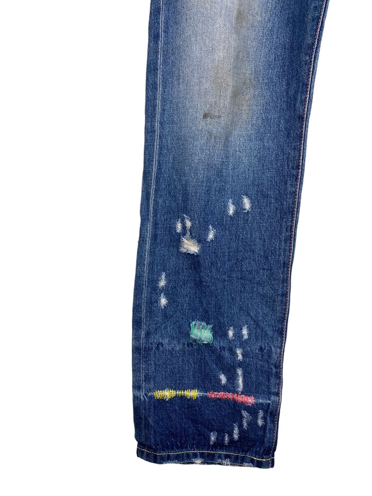 Issey Miyake Tsumori Chisato Denim Pants Size US 34 / EU 50 - 4 Thumbnail
