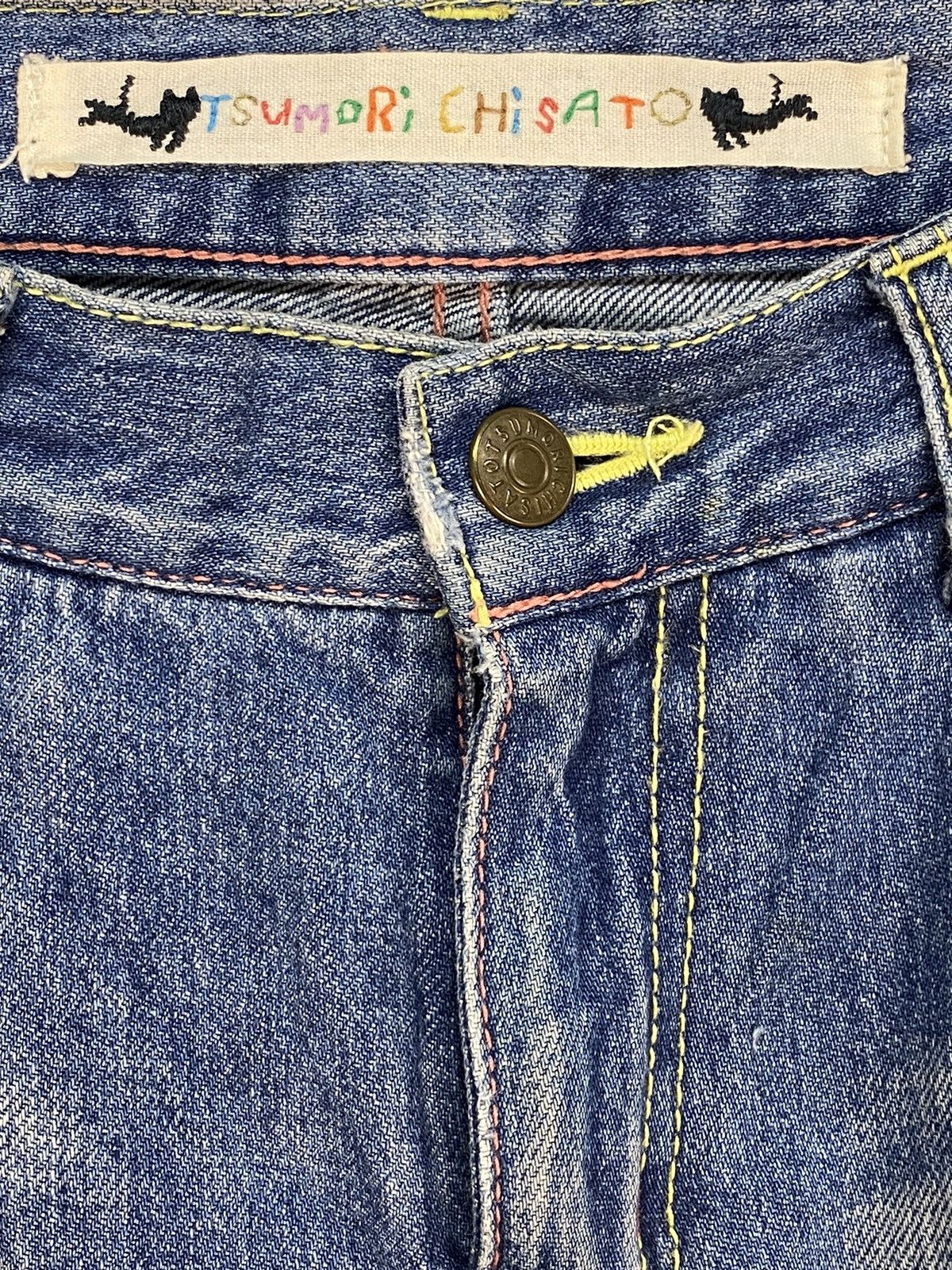 Issey Miyake Tsumori Chisato Denim Pants Size US 34 / EU 50 - 7 Thumbnail