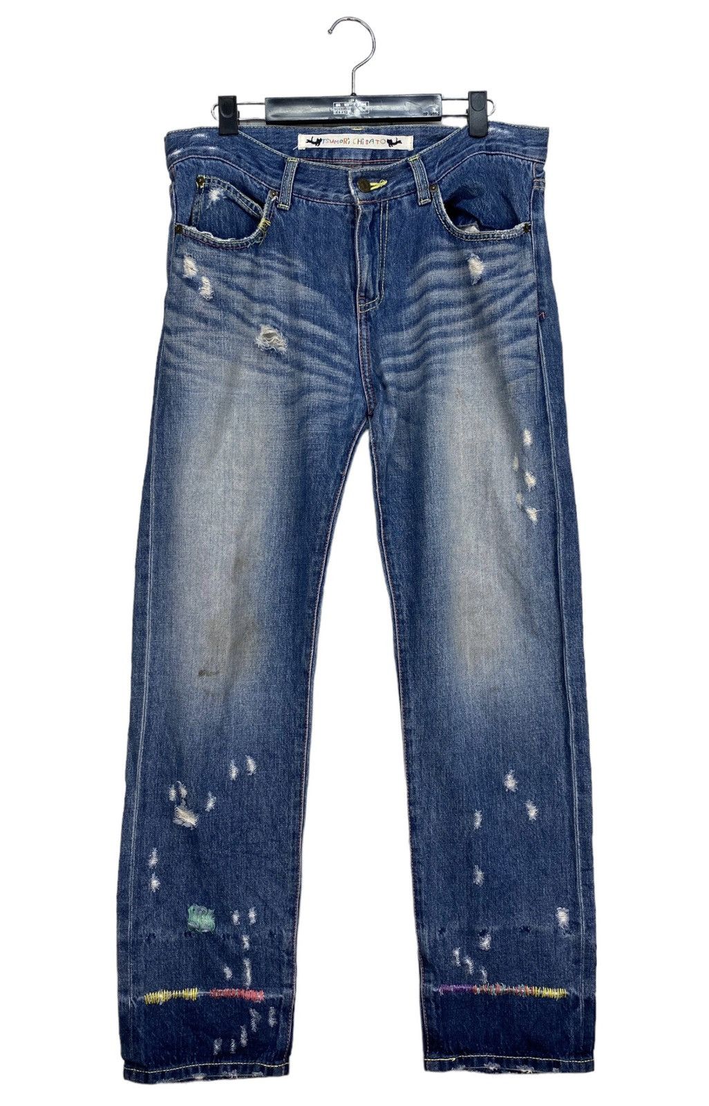 Issey Miyake Tsumori Chisato Denim Pants Size US 34 / EU 50 - 1 Thumbnail