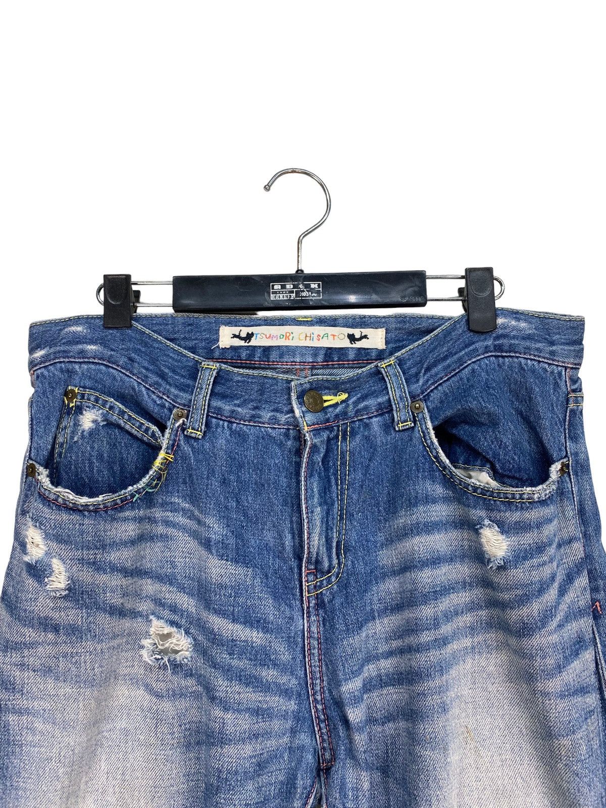 Issey Miyake Tsumori Chisato Denim Pants Size US 34 / EU 50 - 2 Thumbnail