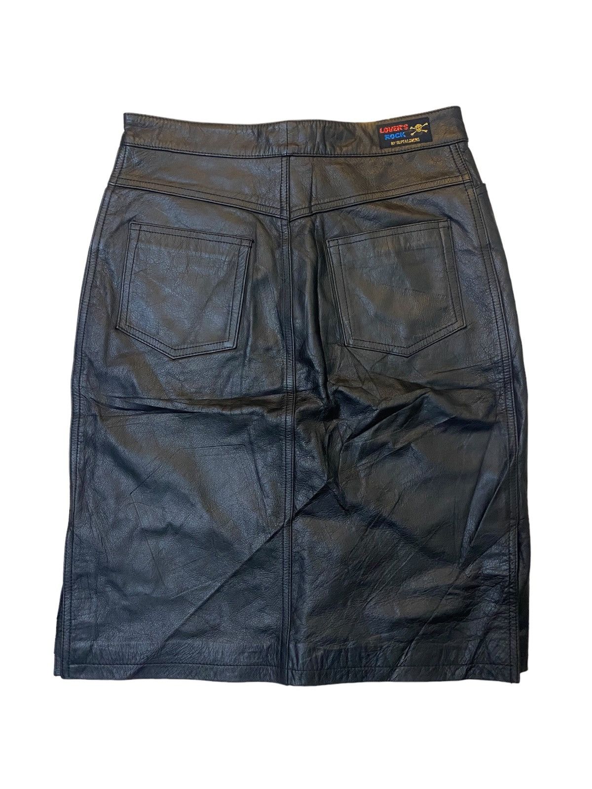 Hysteric Glamour Vintage Lover Rock Super Lover Leather Skirt Size 26" / US 2 / IT 38 - 1 Thumbnail