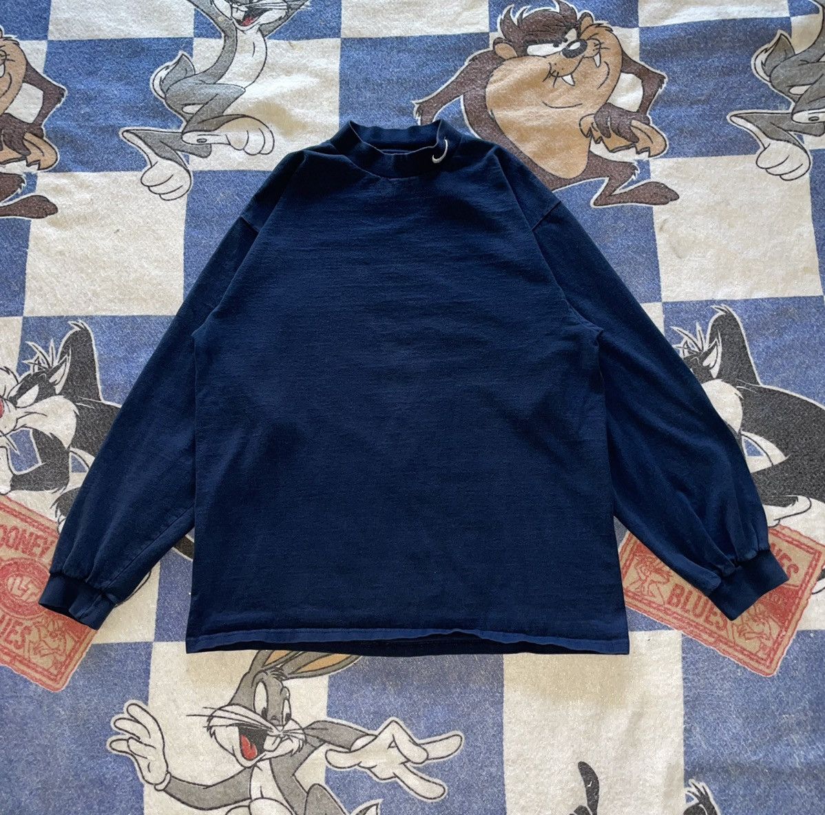 Nike Vintage Nike swoosh mock neck Size US L / EU 52-54 / 3 - 1 Thumbnail